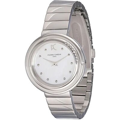 Pierre Cardin Orologio Da Donna Cf.1010.ms.1 32mm 3atm Quartz Analogical Grey / White / Mineral One Size Pierre Cardin Orologio Da Donna Cf.1010.ms.1 32mm 3atm Quartz Analogical Grey / White / Mineral One Size