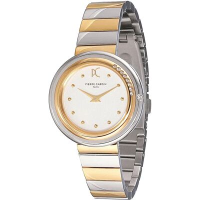 Pierre Cardin Orologio Da Donna Cf.1010.mu.2 32mm 3atm Quartz Analogical Multicolor / White / Mineral One Size Pierre Cardin Orologio Da Donna Cf.1010.mu.2 32mm 3atm Quartz Analogical Multicolor / White / Mineral One Size