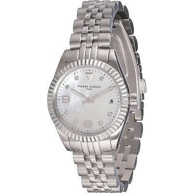 Pierre Cardin Orologio Da Donna Cf.1012.ms 28mm 3atm Quartz Analogical Grey / Grey / Mineral One Size Pierre Cardin Orologio Da Donna Cf.1012.ms 28mm 3atm Quartz Analogical Grey / Grey / Mineral One Size
