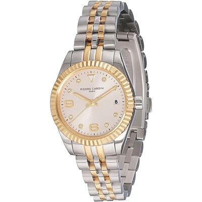 Pierre Cardin Orologio Da Donna Cf.1012.mu. 28mm 3atm Quartz Analogical Grey / Grey / Mineral One Size Pierre Cardin Orologio Da Donna Cf.1012.mu. 28mm 3atm Quartz Analogical Grey / Grey / Mineral One Size