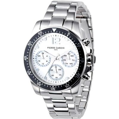 Pierre Cardin Orologio Cni.0012 0mm 3atm Quartz Analogical Grey / White / Mineral One Size Pierre Cardin Orologio Cni.0012 0mm 3atm Quartz Analogical Grey / White / Mineral One Size