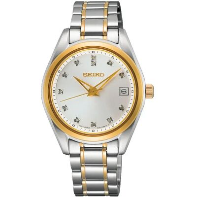 Seiko Orologio Da Donna Sur582p1 32mm 10atm Quartz Analogical Grey / Grey / Sapphire One Size Seiko Orologio Da Donna Sur582p1 32mm 10atm Quartz Analogical Grey / Grey / Sapphire One Size