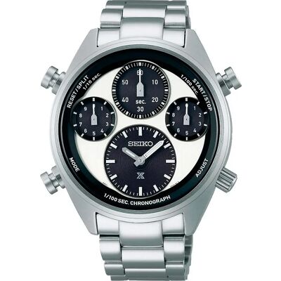 Seiko Orologio Sfj001p1 2mm 10atm Quartz Analogical Grey / Black / Sapphire One Size Seiko Orologio Sfj001p1 2mm 10atm Quartz Analogical Grey / Black / Sapphire One Size