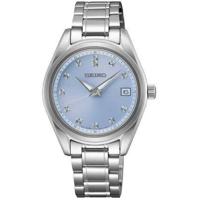 Seiko Orologio Da Donna Sur581p1 32mm 10atm Quartz Analogical Grey / Purple / Sapphire One Size Seiko Orologio Da Donna Sur581p1 32mm 10atm Quartz Analogical Grey / Purple / Sapphire One Size