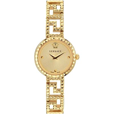 Versace Orologio Da Donna Ve7a00323 28mm 3atm Quartz Analogical Golden / Golden / Sapphire One Size Versace Orologio Da Donna Ve7a00323 28mm 3atm Quartz Analogical Golden / Golden / Sapphire One Size