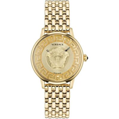 Versace Orologio Ve6f00623 38mm 5atm Quartz Analogical Golden / Golden / Sapphire One Size Versace Orologio Ve6f00623 38mm 5atm Quartz Analogical Golden / Golden / Sapphire One Size