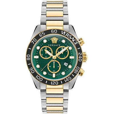 Versace Orologio Ve6k0023 3mm 10atm Quartz Analogical Grey / Green / Sapphire One Size Versace Orologio Ve6k0023 3mm 10atm Quartz Analogical Grey / Green / Sapphire One Size