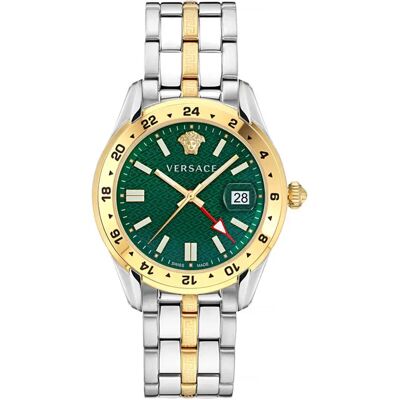 Versace Orologio Ve7c00623 1mm 5atm Quartz Analogical Grey / Green / Sapphire One Size Versace Orologio Ve7c00623 1mm 5atm Quartz Analogical Grey / Green / Sapphire One Size