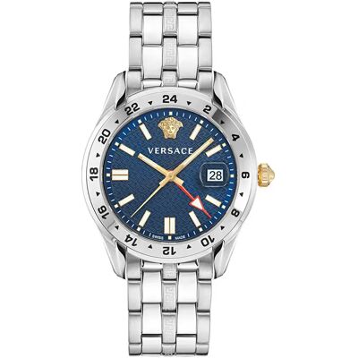 Versace Orologio Ve7c00523 1mm 5atm Quartz Analogical Grey / Blue / Sapphire One Size Versace Orologio Ve7c00523 1mm 5atm Quartz Analogical Grey / Blue / Sapphire One Size