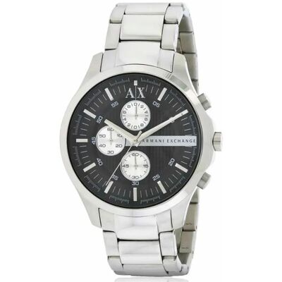 Armani Exchange Orologio Ax2152 6mm 5atm Quartz Analogical Grey / Black / Mineral One Size Armani Exchange Orologio Ax2152 6mm 5atm Quartz Analogical Grey / Black / Mineral One Size