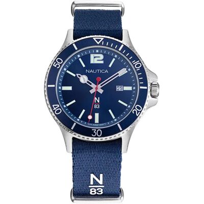 Nautica Orologio Napabs90 3mm 5atm Quartz Analogical Blue / Blue / Mineral One Size Nautica Orologio Napabs90 3mm 5atm Quartz Analogical Blue / Blue / Mineral One Size