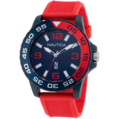 Nautica Orologio Napfws303 5mm 5atm Quartz Analogical Red / Blue / Mineral One Size Nautica Orologio Napfws303 5mm 5atm Quartz Analogical Red / Blue / Mineral One Size