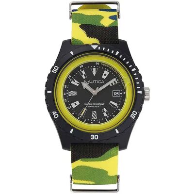 Nautica Orologio Napsrf007 6mm 10atm Quartz Analogical Multicolor / Black / Mineral One Size Nautica Orologio Napsrf007 6mm 10atm Quartz Analogical Multicolor / Black / Mineral One Size