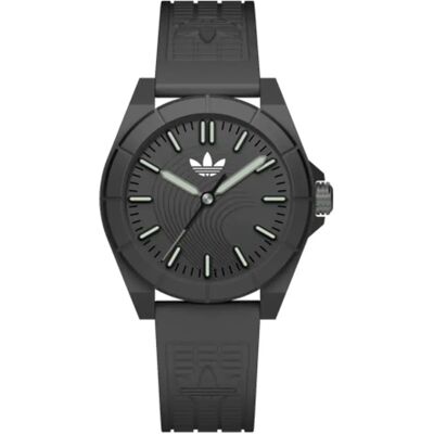 Adidas Orologio Project Four 1mm 5atm Quartz/analogical Black / Black / Acrylic One Size Adidas Orologio Project Four 1mm 5atm Quartz/analogical Black / Black / Acrylic One Size