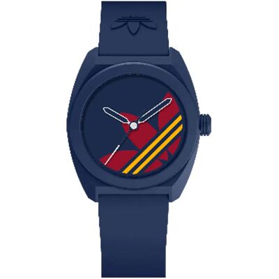 Adidas Orologio Project Three 2mm 5atm Quartz/analogical Blue / Blue / Red / Mineral One Size Adidas Orologio Project Three 2mm 5atm Quartz/analogical Blue / Blue / Red / Mineral One Size