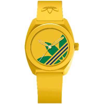 Adidas Orologio Project Three 2mm 5atm Quartz/analogical Yellow / Yellow / Mineral One Size Adidas Orologio Project Three 2mm 5atm Quartz/analogical Yellow / Yellow / Mineral One Size