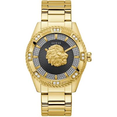 Guess Orologio Beast mm 5atm Quartz/analogical Gold / Black / Mineral One Size Guess Orologio Beast mm 5atm Quartz/analogical Gold / Black / Mineral One Size