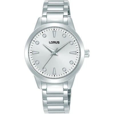 Lorus Watches Orologio Da Donna Rg267yx9 32mm 5atm Quartz/analogical Silver / White / Mineral One Size Lorus Watches Orologio Da Donna Rg267yx9 32mm 5atm Quartz/analogical Silver / White / Mineral One Size
