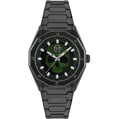 Philipp Plein Orologio Plein Deluxe mm 5atm Quartz/analogical Black / Black / Mineral One Size Philipp Plein Orologio Plein Deluxe mm 5atm Quartz/analogical Black / Black / Mineral One Size