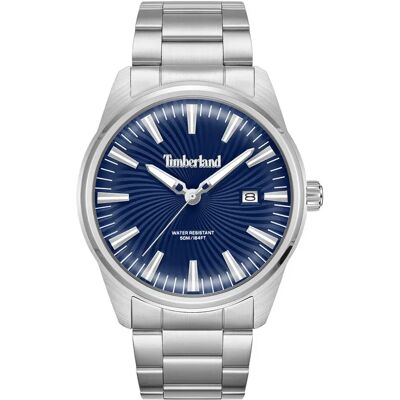 Timberland Orologio Birch Road 5mm 5atm Quartz/analogical Silver / Blue / Mineral One Size Timberland Orologio Birch Road 5mm 5atm Quartz/analogical Silver / Blue / Mineral One Size