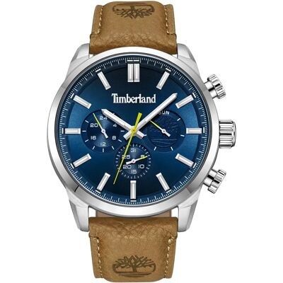 Timberland Orologio Henniker Ii 6mm 5atm Quartz/analogical Brown / Blue / Mineral One Size Timberland Orologio Henniker Ii 6mm 5atm Quartz/analogical Brown / Blue / Mineral One Size
