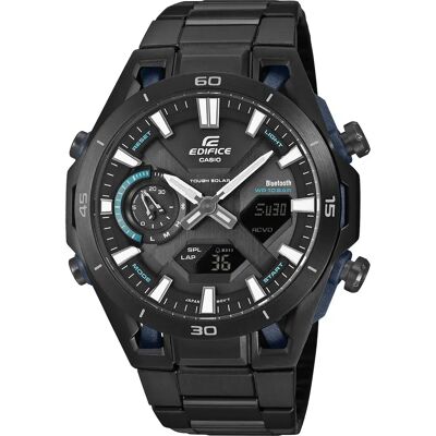 Edifice Orologio Ecb-2300 7.6mm 10atm Quartz Analog-digital Dark Grey / Black / Mineral One Size Edifice Orologio Ecb-2300 7.6mm 10atm Quartz Analog-digital Dark Grey / Black / Mineral One Size