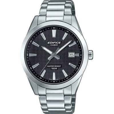 Edifice Orologio Efv-160 2.3mm 10atm Quartz Analog Silver / Black / Mineral One Size Edifice Orologio Efv-160 2.3mm 10atm Quartz Analog Silver / Black / Mineral One Size