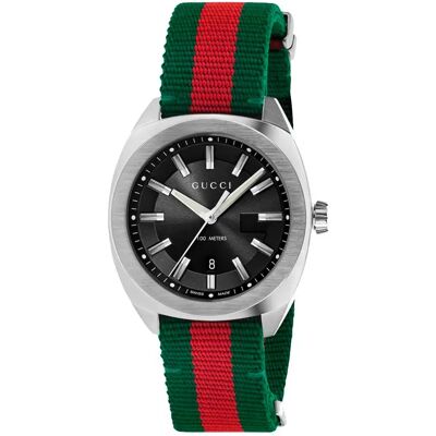 Gucci Orologio Ya12305 1mm 10atm Quartz Analogical Green.Red / Black / Sapphire One Size Gucci Orologio Ya12305 1mm 10atm Quartz Analogical Green.Red / Black / Sapphire One Size