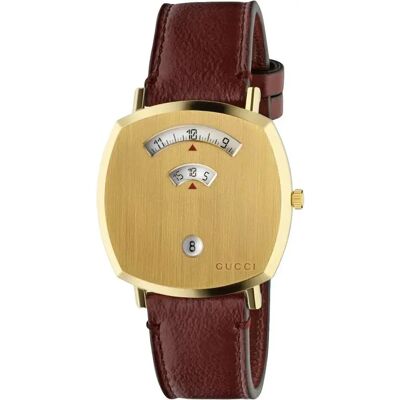 Gucci Orologio Ya15705 35mm 3atm Quartz Analogical Red / Golden / Sapphire One Size Gucci Orologio Ya15705 35mm 3atm Quartz Analogical Red / Golden / Sapphire One Size