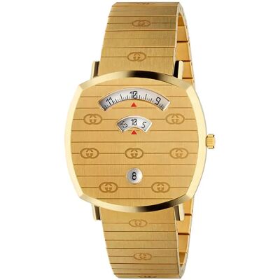 Gucci Orologio Ya15709 35mm 3atm Quartz Analogical Golden / Golden / Sapphire One Size Gucci Orologio Ya15709 35mm 3atm Quartz Analogical Golden / Golden / Sapphire One Size
