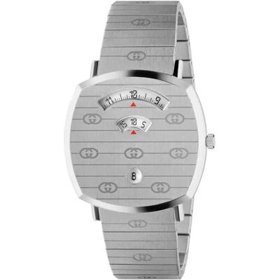 Gucci Orologio Ya15710 35mm 3atm Quartz Analogical Grey / Grey / Sapphire One Size Gucci Orologio Ya15710 35mm 3atm Quartz Analogical Grey / Grey / Sapphire One Size
