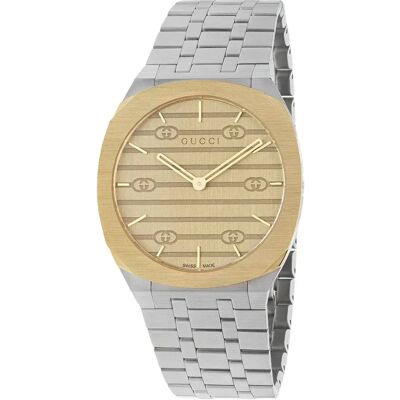 Gucci Orologio Da Donna Ya16303 3mm 3atm Quartz Analogical Grey / Golden / Sapphire One Size Gucci Orologio Da Donna Ya16303 3mm 3atm Quartz Analogical Grey / Golden / Sapphire One Size