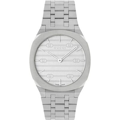 Gucci Orologio Da Donna Ya16302 3mm 3atm Quartz Analogical Grey / Grey / Sapphire One Size Gucci Orologio Da Donna Ya16302 3mm 3atm Quartz Analogical Grey / Grey / Sapphire One Size