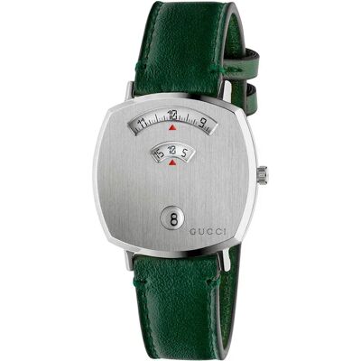 Gucci Orologio Ya15706 35mm 3atm Quartz Analogical Green / Grey / Sapphire One Size Gucci Orologio Ya15706 35mm 3atm Quartz Analogical Green / Grey / Sapphire One Size