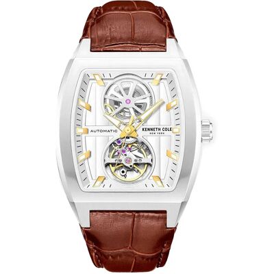 Kenneth Cole Orologio Kcwgx0058801 0mm 5atm Automatic Analogic Brown / Grey / Mineral One Size Kenneth Cole Orologio Kcwgx0058801 0mm 5atm Automatic Analogic Brown / Grey / Mineral One Size