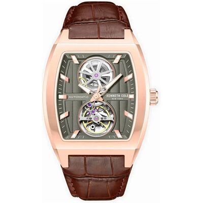 Kenneth Cole Orologio Kcwgx0058803 0mm 5atm Automatic Analogic Brown / Grey / Mineral One Size Kenneth Cole Orologio Kcwgx0058803 0mm 5atm Automatic Analogic Brown / Grey / Mineral One Size