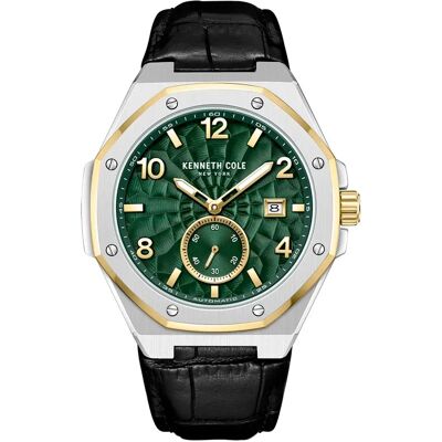 Kenneth Cole Orologio Kcwgx0059003 3mm 3atm Automatic Analogic Black / Green / Mineral One Size Kenneth Cole Orologio Kcwgx0059003 3mm 3atm Automatic Analogic Black / Green / Mineral One Size