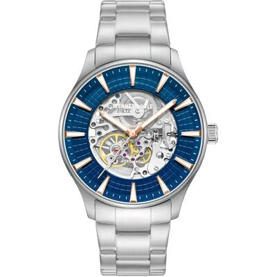 Kenneth Cole Orologio Kcwgy0057903 3.5mm 5atm Automatic Analogic Grey / Blue / Mineral One Size Kenneth Cole Orologio Kcwgy0057903 3.5mm 5atm Automatic Analogic Grey / Blue / Mineral One Size