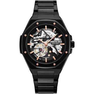 Kenneth Cole Orologio Kcwgy0058902 2mm 5atm Automatic Analogic Black / Grey / Mineral One Size Kenneth Cole Orologio Kcwgy0058902 2mm 5atm Automatic Analogic Black / Grey / Mineral One Size
