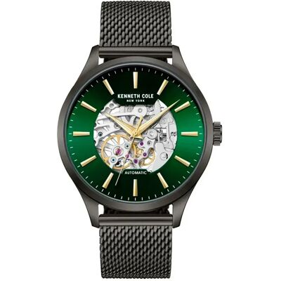Kenneth Cole Orologio Kcwgy006103 2mm 3atm Automatic Analogic Grey / Green / Mineral One Size Kenneth Cole Orologio Kcwgy006103 2mm 3atm Automatic Analogic Grey / Green / Mineral One Size