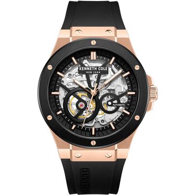 Kenneth Cole Orologio Kcwgz0063902 3mm 3atm Automatic Analogic Black / Grey / Mineral One Size Kenneth Cole Orologio Kcwgz0063902 3mm 3atm Automatic Analogic Black / Grey / Mineral One Size
