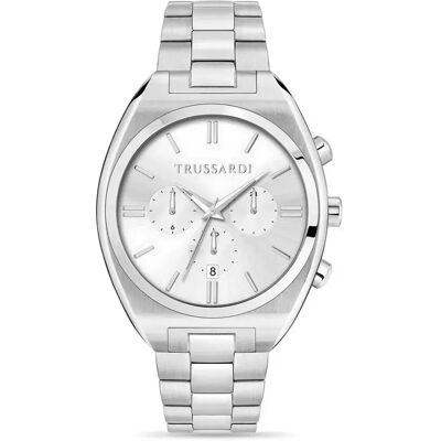 Trussardi Orologio R253159003 m 5atm Quartz Analogic Grey / Grey / Mineral One Size Trussardi Orologio R253159003 m 5atm Quartz Analogic Grey / Grey / Mineral One Size