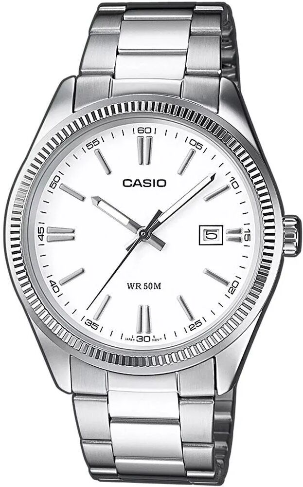 Casio Orologio da polso, Mtp-1302pd-7a1vef, Argento, (Orologio da polso analogico, 38.50 mm)