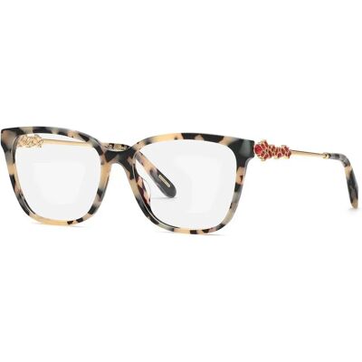 Chopard Donna Con Gli Occhiali Vch361s Shiny White / Black Tortoise One Size Chopard Donna Con Gli Occhiali Vch361s Shiny White / Black Tortoise One Size