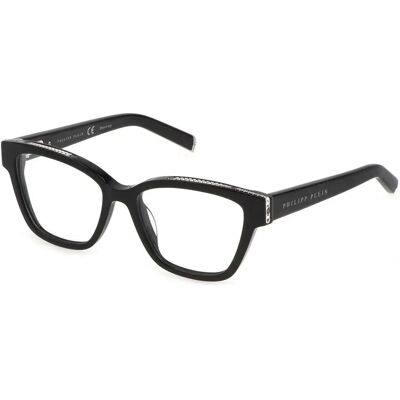 Philipp Plein Donna Con Gli Occhiali Vpp03s Shiny Black One Size Philipp Plein Donna Con Gli Occhiali Vpp03s Shiny Black One Size