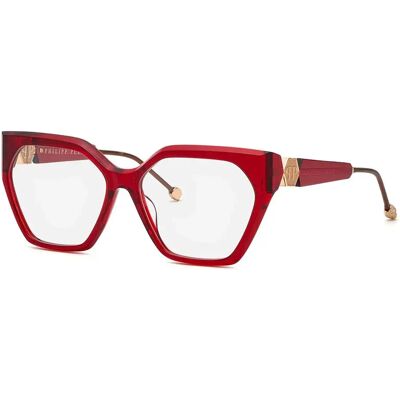Philipp Plein Donna Con Gli Occhiali Vpp068s Shiny Transp.Bordeaux Red One Size Philipp Plein Donna Con Gli Occhiali Vpp068s Shiny Transp.Bordeaux Red One Size