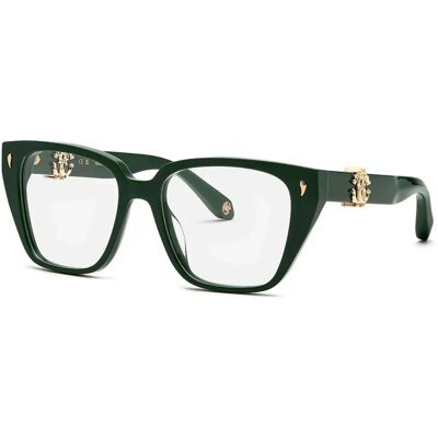 Roberto Cavalli Donna Con Gli Occhiali Vrc06 Shiny Full Green One Size Roberto Cavalli Donna Con Gli Occhiali Vrc06 Shiny Full Green One Size