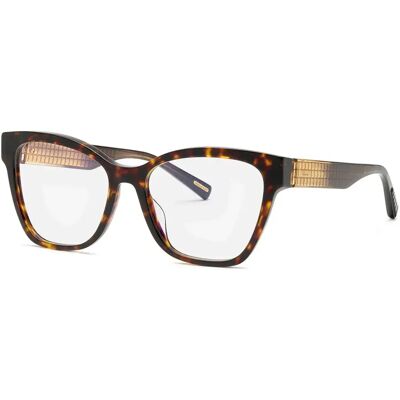 Chopard Donna Con Gli Occhiali Vch379m 5 Mm Shiny Dark Havana One Size Chopard Donna Con Gli Occhiali Vch379m 5 Mm Shiny Dark Havana One Size