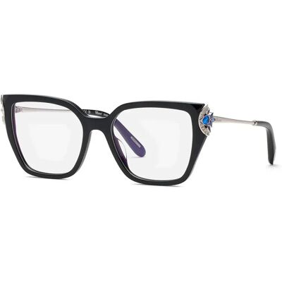 Chopard Occhiali Da Donna Vch402s Geometric Shiny Black K 135/53 mm Chopard Occhiali Da Donna Vch402s Geometric Shiny Black K 135/53 mm