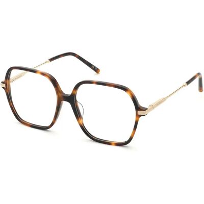 Nina Ricci Occhiali Da Donna Vnr32 Geometric Shiny Dark Havana 140/54 mm Nina Ricci Occhiali Da Donna Vnr32 Geometric Shiny Dark Havana 140/54 mm